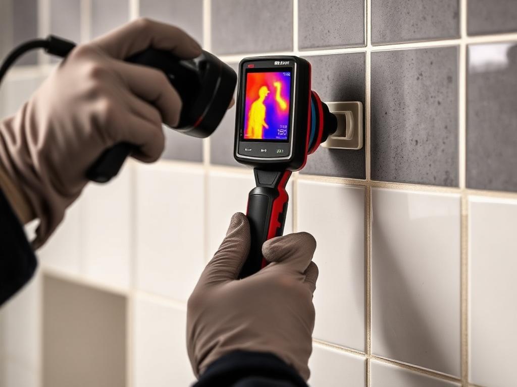Leak detection thermal imaging